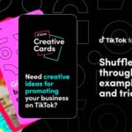 TikTok's new Creative Cards.