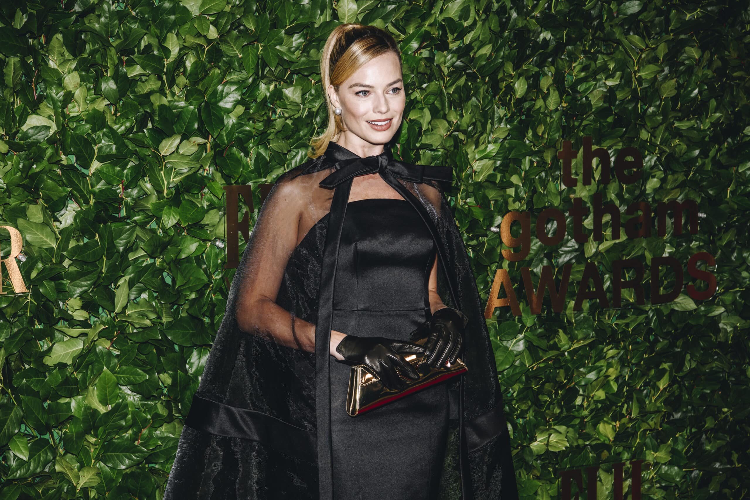 Margot Robbie at the 33rd Annual Gotham Awards held at Cipriani Wall Street on November 27, 2023 in New York City.