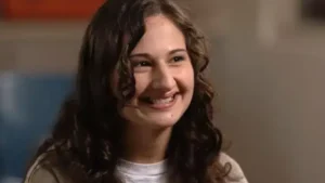 Gypsy Rose Blanchard pictured in a conversation with ABC.