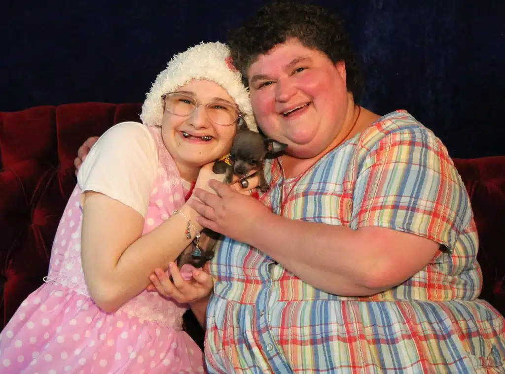 Gypsy Rose Blanchard pictured with mother Dee Dee Blanchard.