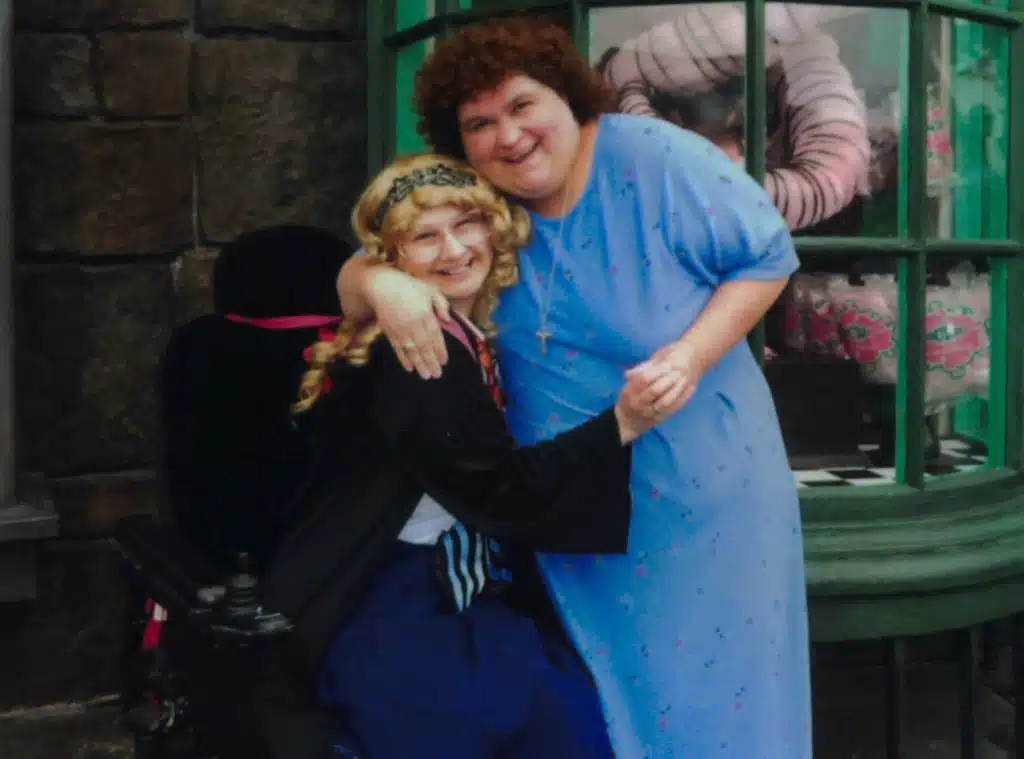 Gypsy Rose Blanchard pictured with mother Dee Dee Blanchard.