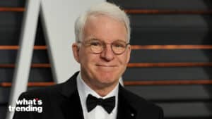 Actor Steve Martin attends the 2015 Vanity Fair Oscar Party hosted by Graydon Carter at Wallis Annenberg Center for the Performing Arts on February 22, 2015 in Beverly Hills, California.