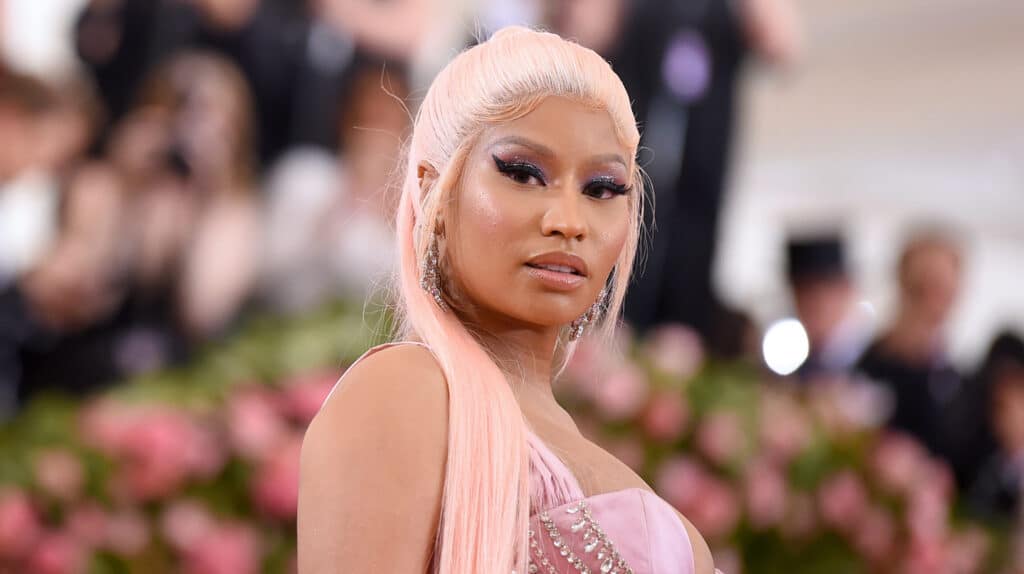 Nicki Minaj attends The 2019 Met Gala Celebrating Camp: Notes on Fashion at Metropolitan Museum of Art on May 06, 2019 in New York City.