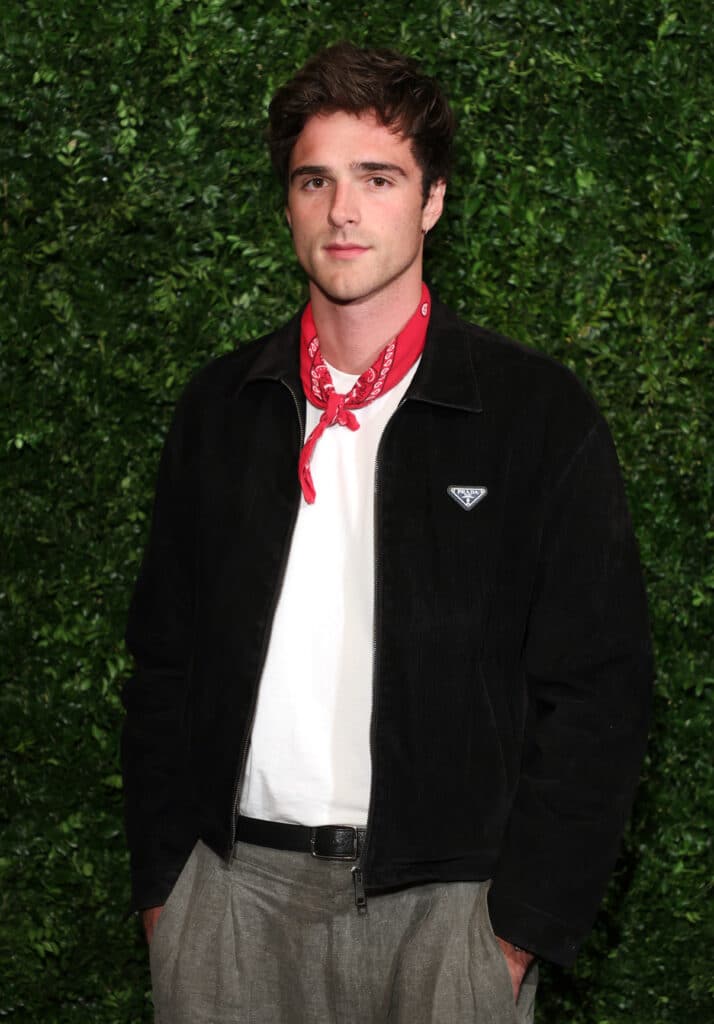 Jacob Elordi attends the Charles Finch x CHANEL Night Before BAFTA Dinner, at 5 Hertford Street, on March 12, 2022 in London, England.