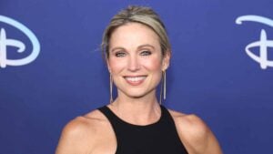 Amy Robach attends the 2022 ABC Disney Upfront at Basketball City - Pier 36 - South Street on May 17, 2022 in New York City.