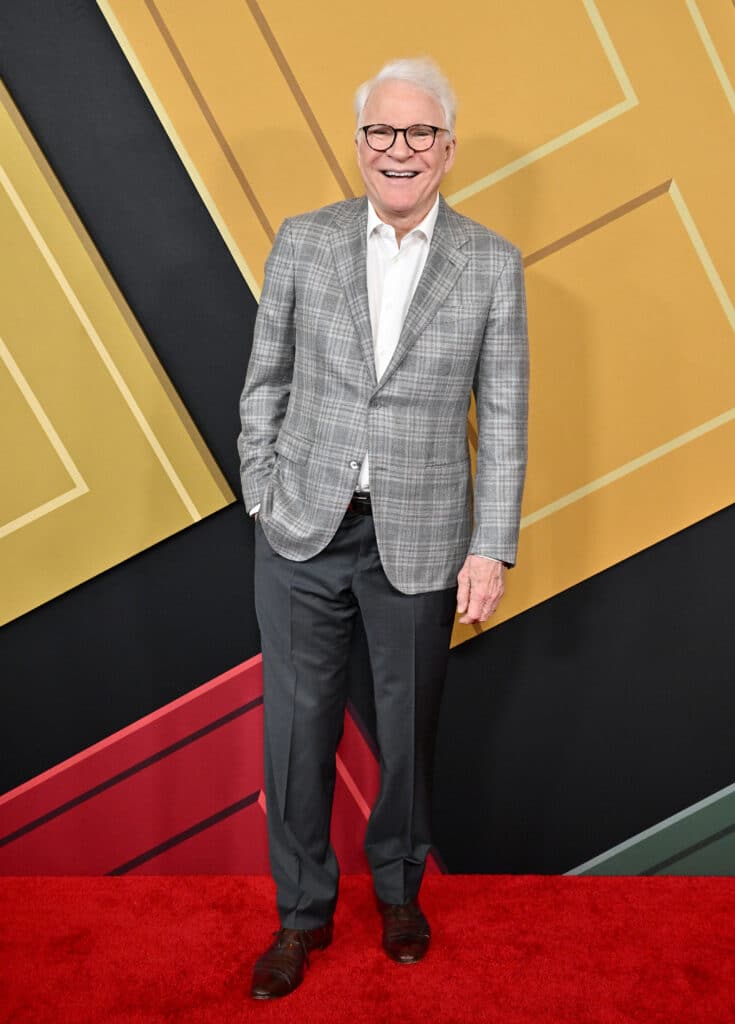 Steve Martin attends the Los Angeles Premiere of "Only Murders In The Building" Season 2 at DGA Theater Complex on June 27, 2022 in Los Angeles, California.