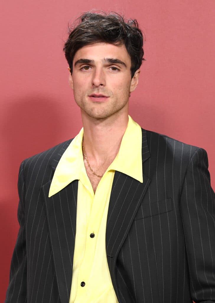 Jacob Elordi arrives at the 2023 GQ Men Of The Year at Bar Marmont on November 16, 2023 in Los Angeles, California.