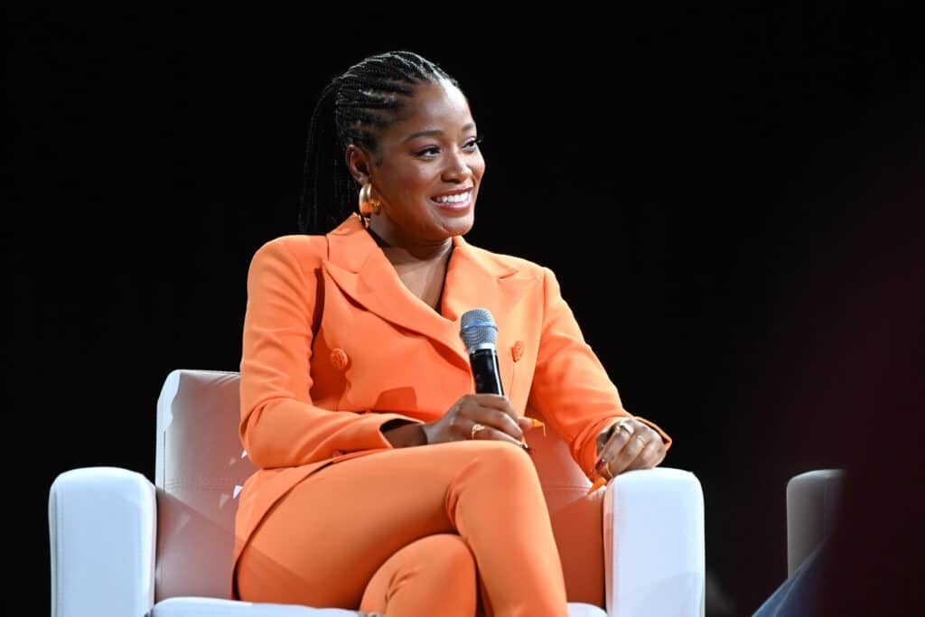 KeKe Palmer speaks onstage during the 2022 Essence Festival of Culture at the Ernest N. Morial Convention Center on July 1, 2022 in New Orleans, Louisiana.