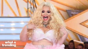 BOREHAMWOOD, ENGLAND - AUGUST 01: Trisha Paytas enters the Big Brother House for the Celebrity Big Brother launch at Elstree Studios on August 1, 2017 in Borehamwood, England. (Photo by Karwai Tang/WireImage)