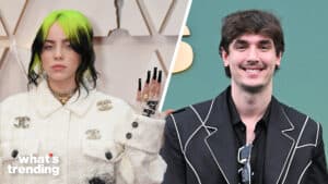 LEFT: HOLLYWOOD, CALIFORNIA - FEBRUARY 09: Billie Eilish attends the 92nd Annual Academy Awards at Hollywood and Highland on February 09, 2020 in Hollywood, California. (Photo by Jeff Kravitz/FilmMagic) RIGHT: Bryce Hall at the People's Choice Awards held at Barker Hangar on February 18, 2024 in Santa Monica, California. (Photo by Gilbert Flores/Variety via Getty Images)