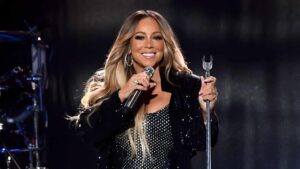 Mariah Carey performs onstage during the 2018 iHeartRadio Music Festival at T-Mobile Arena on September 21, 2018 in Las Vegas, Nevada.