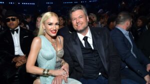 Gwen Stefani and Blake Shelton attend the 62nd Annual GRAMMY Awards at STAPLES Center on January 26, 2020 in Los Angeles, California.