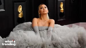 LOS ANGELES, CALIFORNIA - JANUARY 26: Ariana Grande attends the 62nd Annual GRAMMY Awards at STAPLES Center on January 26, 2020 in Los Angeles, California. (Photo by Frazer Harrison/Getty Images for The Recording Academy)