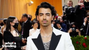 NEW YORK, NEW YORK - MAY 02: Joe Jonas attends The 2022 Met Gala Celebrating "In America: An Anthology of Fashion" at The Metropolitan Museum of Art on May 02, 2022 in New York City. (Photo by Jeff Kravitz/FilmMagic)