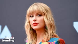NEWARK, NEW JERSEY - AUGUST 26: Taylor Swift attends the 2019 MTV Video Music Awards at Prudential Center on August 26, 2019 in Newark, New Jersey. (Photo by Jamie McCarthy/Getty Images for MTV)