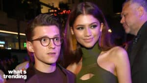 HOLLYWOOD, CALIFORNIA - JUNE 26: Tom Holland (L) and Zendays pose at the after party for the premiere of Sony Pictures' "Spider-Man: Far From Home" on June 26, 2019 in Hollywood, California. (Photo by Kevin Winter/Getty Images)