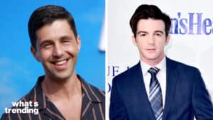 LEFT: LOS ANGELES, CALIFORNIA - JULY 15: Josh Peck attends the Disney+ "Turner & Hooch" Premiere at Westfield Century City Mall on July 15, 2021 in Los Angeles, California. (Photo by Matt Winkelmeyer/Getty Images) RIGHT: NEW YORK CITY, NY - FEBRUARY 07: Drake Bell attends the The 3rd Annual Blue Jacket Fashion Show Benefitting The Prostate Cancer Foundation at Pier 59 Studios on February 7, 2019 in New York City, NY. (Photo by Kris Connor/Getty Images for Blue Jacket)