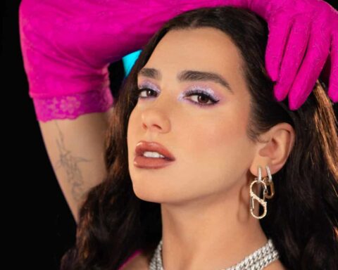 Dua Lipa was figurine at Madam Tussauds Orlando.
