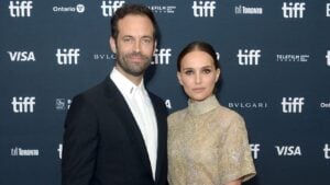 Benjamin Millepied and Natalie Portman attends the "Carmen" Premiere during the 2022 Toronto International Film Festival at TIFF Bell Lightbox on September 11, 2022 in Toronto, Ontario.