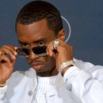 Rapper P. Diddy poses backstage during the 44th Annual Grammy Awards at Staples Center February 27, 2002 in Los Angeles, CA.