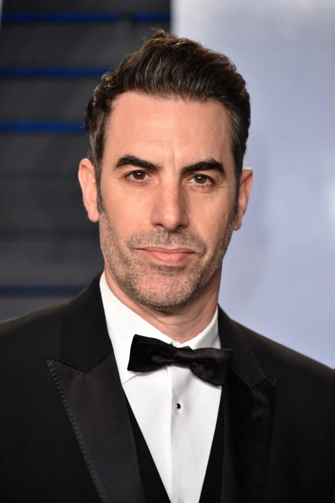 Actor Sacha Baron Cohen attends the 2018 Vanity Fair Oscar Party hosted by Radhika Jones at Wallis Annenberg Center for the Performing Arts on March 4, 2018 in Beverly Hills, California.