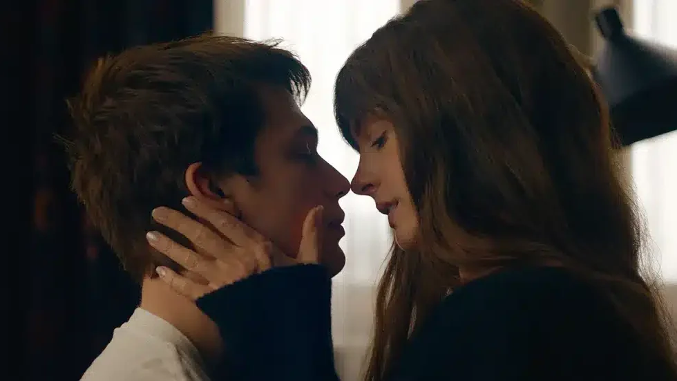 Nicholas Galitzine and Anne Hathaway for 'The Idea of You' from Prime Video.