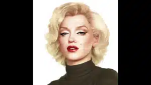AI generated Marilyn Monroe.