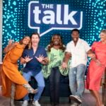 "The Talk," Friday, July 16th, 2021 on the CBS Television Network. From left: Elaine Welteroth, Jerry OConnell, Sheryl Underwood, guest host Victor Cruz and Amanda Kloots, shown. Guests: Tom Cavanagh and Darren Barnet.
