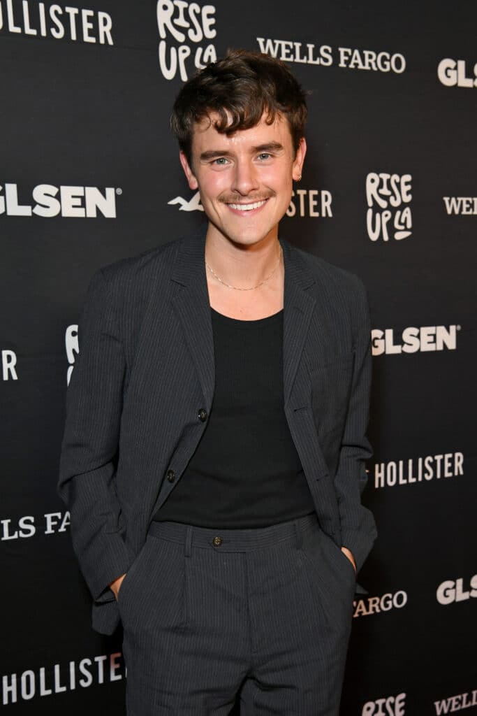 Connor Franta joins GLSEN for a special evening of music, entertainment and storytelling in support of the organization’s work advocating for over 2 million LGBTQ+ youth nationwide at NeueHouse Hollywood on October 28, 2023 in Hollywood, California.