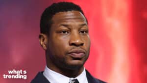 LONDON, ENGLAND - FEBRUARY 16: Jonathan Majors attends the "Ant-Man And The Wasp: Quantumania" UK Gala Screening at BFI IMAX Waterloo on February 16, 2023 in London, England. (Photo by Lia Toby/Getty Images)