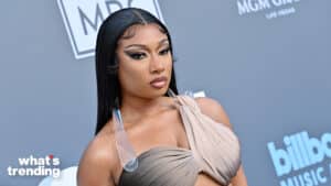 LAS VEGAS, NEVADA - MAY 15: Megan Thee Stallion attends the 2022 Billboard Music Awards at MGM Grand Garden Arena on May 15, 2022 in Las Vegas, Nevada. (Photo by Axelle/Bauer-Griffin/FilmMagic)