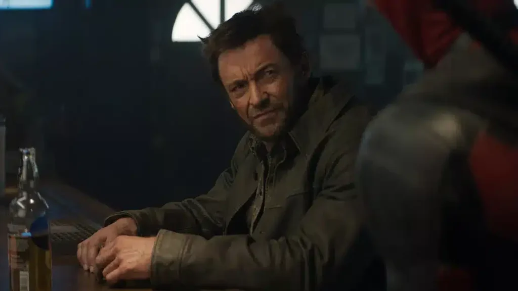 Hugh Jackman and Ryan Reynolds in Deadpool & Wolverine.