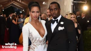 NEW YORK, NY - MAY 04: Cassie Ventura (L) and Sean Combs attend the "China: Through The Looking Glass" Costume Institute Benefit Gala at the Metropolitan Museum of Art on May 4, 2015 in New York City. (Photo by Larry Busacca/Getty Images)