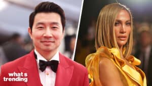 LEFT: HOLLYWOOD, CALIFORNIA - MARCH 27: Simu Liu attends the 94th Annual Academy Awards at Hollywood and Highland on March 27, 2022 in Hollywood, California. (Photo by Emma McIntyre/Getty Images) RIGHT: TORONTO, ONTARIO - SEPTEMBER 07: Jennifer Lopez attends the "Hustlers" premiere during the 2019 Toronto International Film Festival at Roy Thomson Hall on September 07, 2019 in Toronto, Canada. (Photo by Amy Sussman/SHJ2019/WireImage)