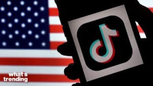 In this photo illustration, the social media application logo, TikTok is displayed on the screen of an iPhone on an American flag background on August 3, 2020 in Arlington, Virginia. - The US Senate voted on August 6, 2020, to bar TikTok from being downloaded onto US government employees' telephones, intensifying US scrutiny of the popular Chinese-owned video app. The bill passed by the Republican controlled Senate now goes to the House of Representatives, led by Democrats. (Photo by Olivier DOULIERY / AFP) (Photo by OLIVIER DOULIERY/AFP via Getty Images)In this photo illustration, the social media application logo, TikTok is displayed on the screen of an iPhone on an American flag background on August 3, 2020 in Arlington, Virginia. - The US Senate voted on August 6, 2020, to bar TikTok from being downloaded onto US government employees' telephones, intensifying US scrutiny of the popular Chinese-owned video app. The bill passed by the Republican controlled Senate now goes to the House of Representatives, led by Democrats. (Photo by Olivier DOULIERY / AFP) (Photo by OLIVIER DOULIERY/AFP via Getty Images)