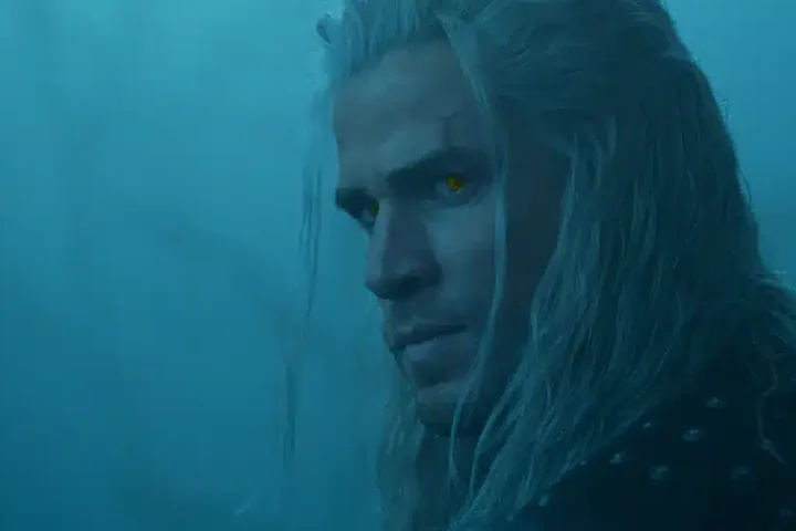 Liam Hemsworth pictured in 'The Witcher' from Netflix.