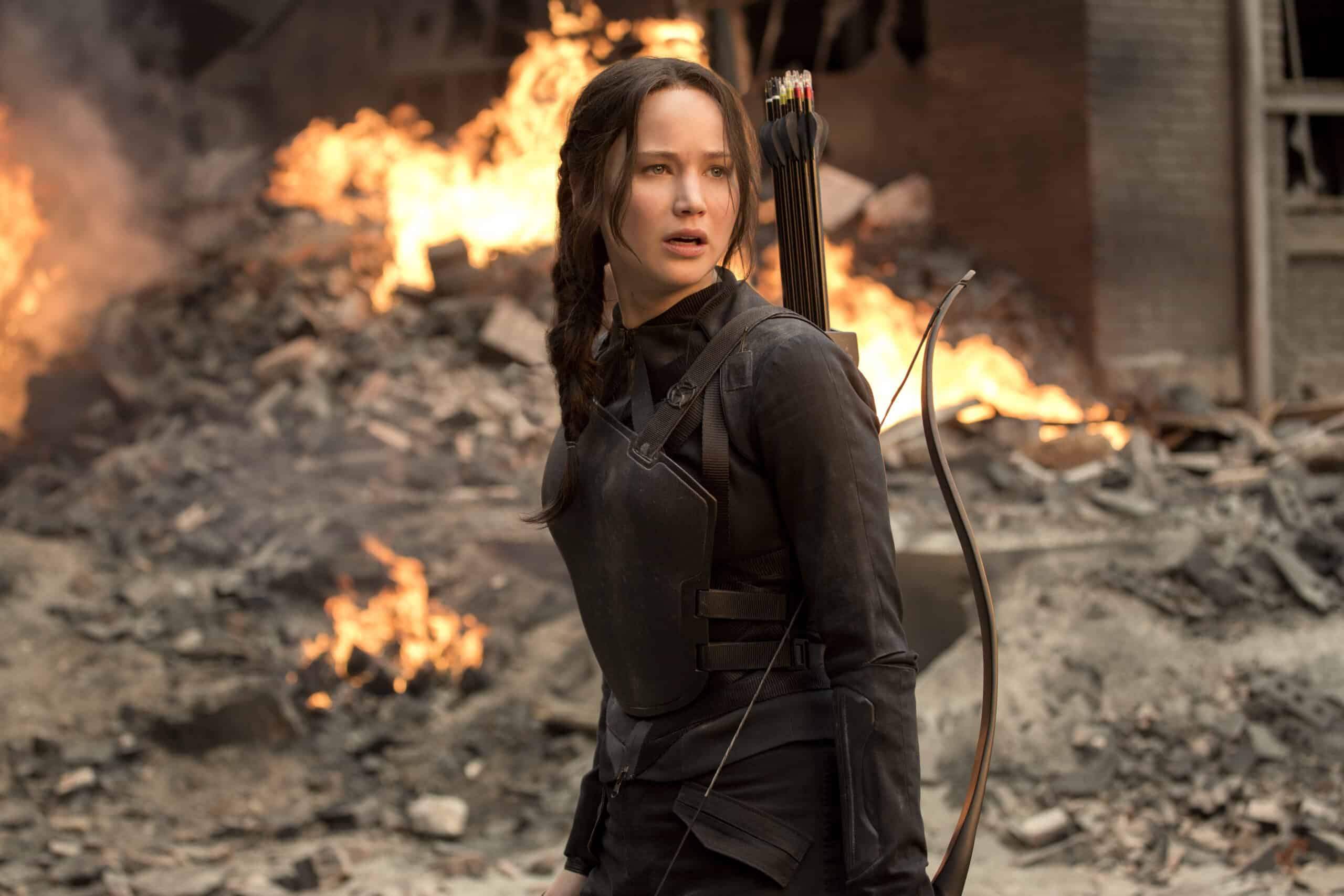 Jennifer Lawrence - The Hunger Games - Mockingjay - Part 1 -