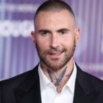 Adam Levine arrives at the 10th Annual Breakthrough Prize Ceremony held at the Academy Museum of Motion Pictures on April 13, 2024 in Los Angeles, California, United States.