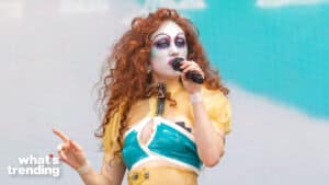 Chappell Roan performs at Bonnaroo Music and Arts Festival in Manchester.