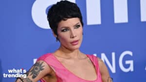 Halsey attends 2023 amfAR Gala Cannes - Antibes, France