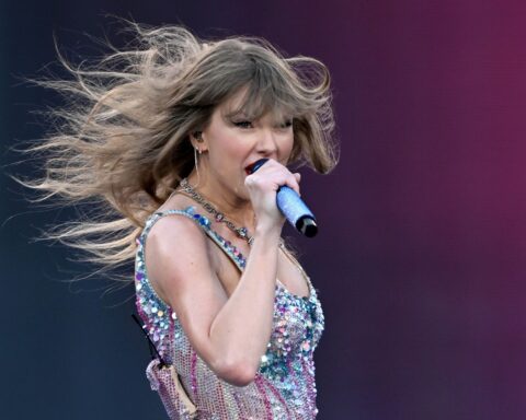 Taylor Swift performs during the first night of the The Eras Tour in Australia at the Melbourne Cricket Ground in Melbourne, Australia, 16 February 2024. Taylor Swift's Eras Tour has descended on Melbourne, with the pop megastar expected to perform in front of the biggest crowds of her career so far.