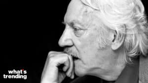 The Canadian actor DONALD SUTHERLAND, star of films including The Hunger Games and Don't Look Now, has died at 88 after a long illness.