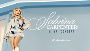 Sabrina Carpenter for VR Concert Meta World Horizons.