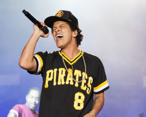 Bruno Mars performs live at the 2018 Bottlerock Napa Valley Expo in Napa