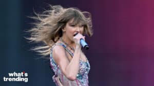 Taylor Swift performs during the first night of The Eras Tour in Australia at the Melbourne Cricket Ground in Melbourne, Australia, 16 February 2024.