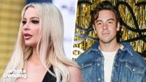 LEFT: Tana Mongeau arrives at the Los Angeles Premiere Of Sony Pictures' 'Bullet Train' held at the Regency Village Theatre on August 1, 2022 in Westwood, Los Angeles, California, United States. RIGHT: Cody Ko attends the LOEWE Rode Drive Opening Party in West Hollywood.