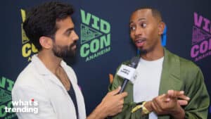 Kalen Allen opens up about his favorite 'Celebrity Family Food Battle' moment while attending Vidcon's 2024 Event in Anaheim, California.