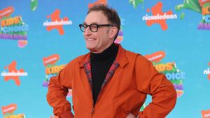 Tom Kenny attends the 37th annual Nickelodeon Kids' Choice Awards at the Microsoft Theater in Los Angeles on March 4, 2023.