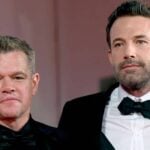 Matt Damon (L) and Ben Affleck arrive for the premiere of 'The Last Duel' during the 78th annual Venice International Film Festival, in Venice, Italy, 10 September 2021. The movie is presented out of competition at the festival running from 01 to 11 September.