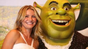 Us Actress Cameron Diaz During a Press Conference to Promote the Movie 'Shrek 3' at the Shilla Hotel in Seoul South Korea 30 May 2007